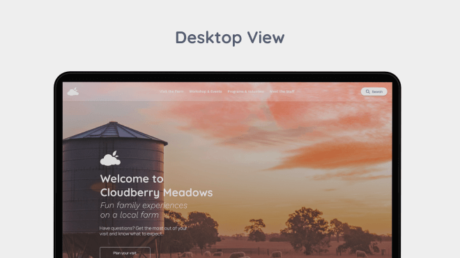 thumbnail of cloudberry farms desktop prototype